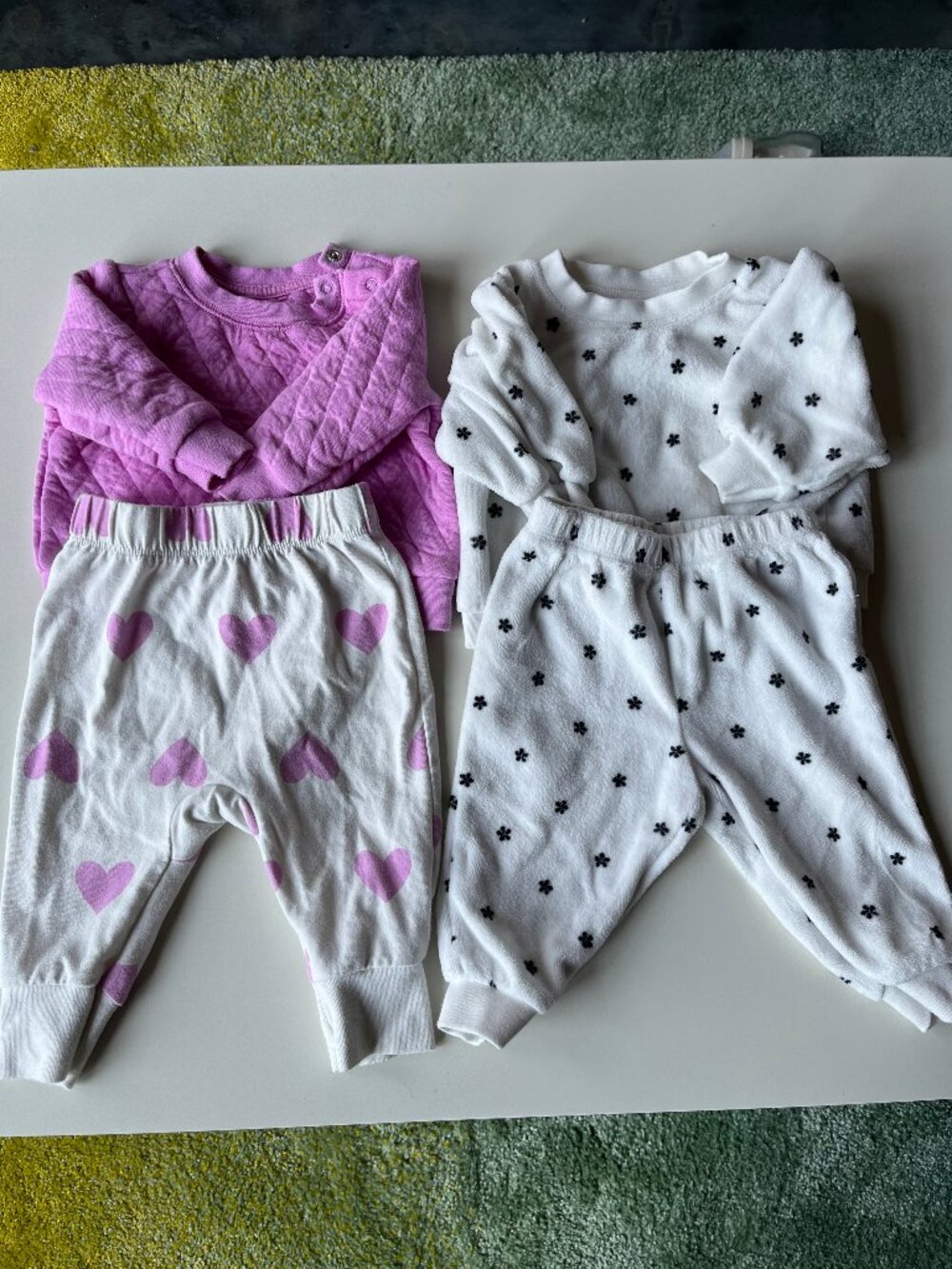 Cat & Jack Girl Sets - Size 3-6 months